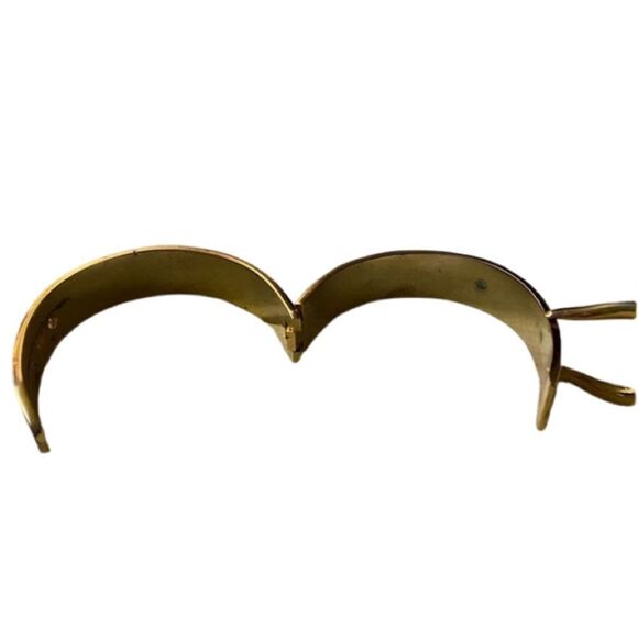 Vintage Gold Tone Stainless Steel Buckle Me Bracelet - Picture 6 of 8